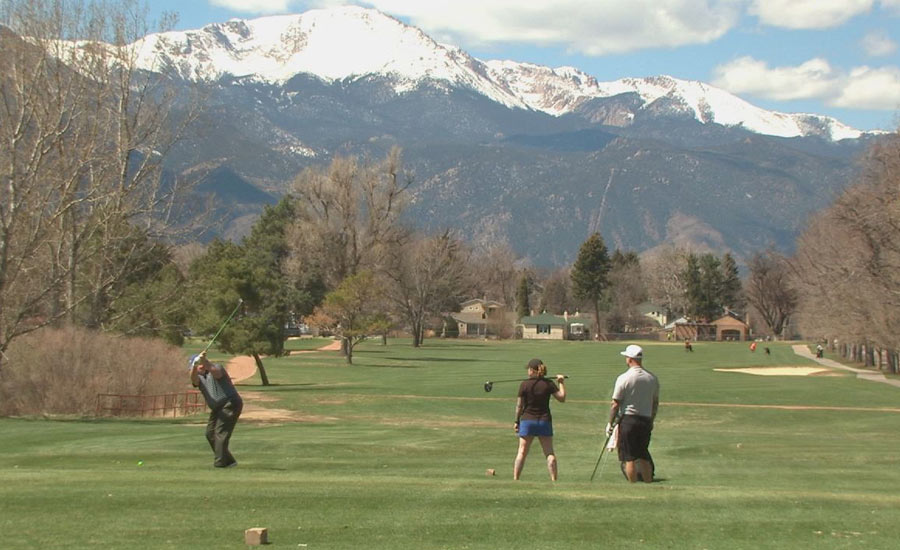 Patty Jewett Golf Course in Colorado Springs is open to walkers only.