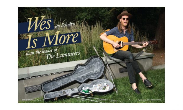 Lumineers’ III album, frontman Wesley Schultz Playing the Guitar and Talking Golf