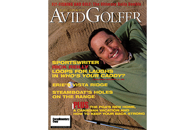 Rick Reilly on the Front Cover of Colorado AvidGolfer
