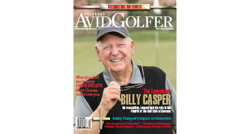 Billy Casper on the Cover of Colorado AvidGolfer