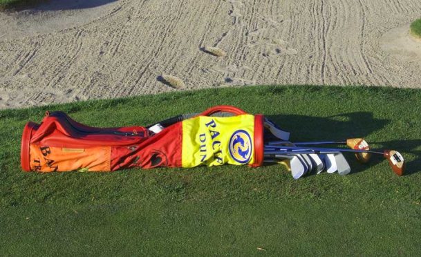 Flag Bag on Course
