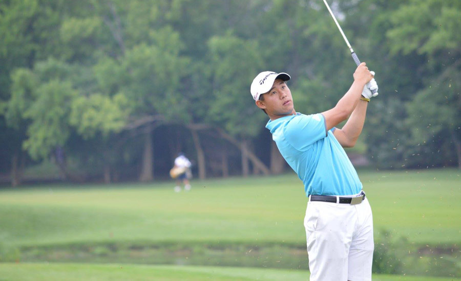 YOUNG GUN: Future PGA TOUR winner Collin Morikawa, then 18, dominated the 2015 Trans-Miss field at Flint Hills by seven strokes.