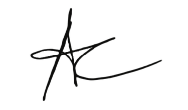 Anthony's Signature