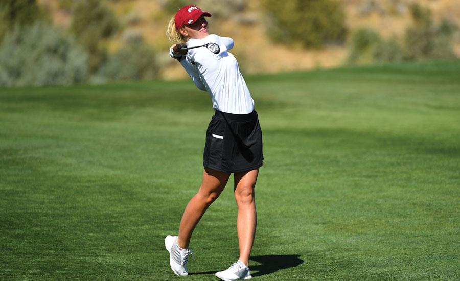 THE LONG GAME: A pair of big wins highlighted by a round of 61 earned DU freshman Anna Zanusso an invite to compete at Augusta National, which now won’t happen until 2021.