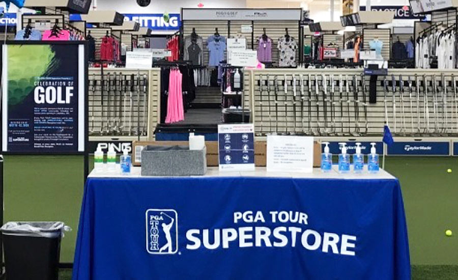 PGA Tour Superstore Associates Keep Shopping Safe