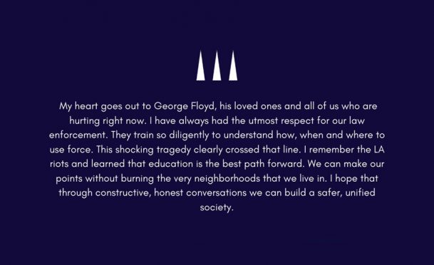Tiger Woods Statement