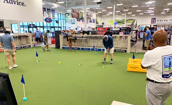 PGA Tour Superstore Social Distancing