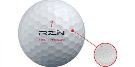 RZN HS Tour Golf Ball Micro Holes