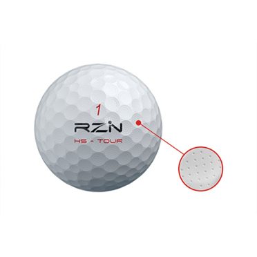 RZN HS Tour Golf Ball Micro Holes