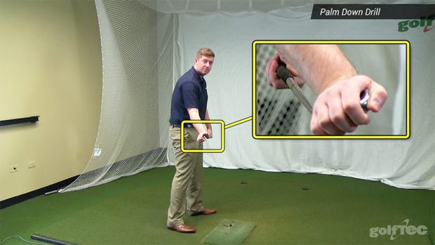 Palm Down Drill