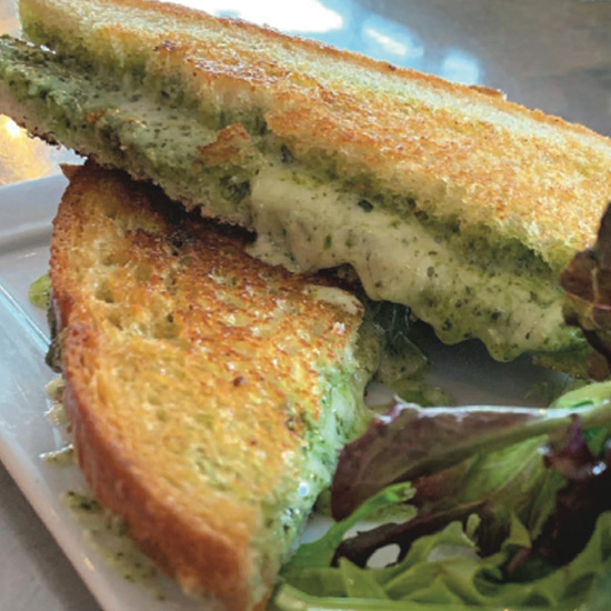 Pesto Grilled Sandwich