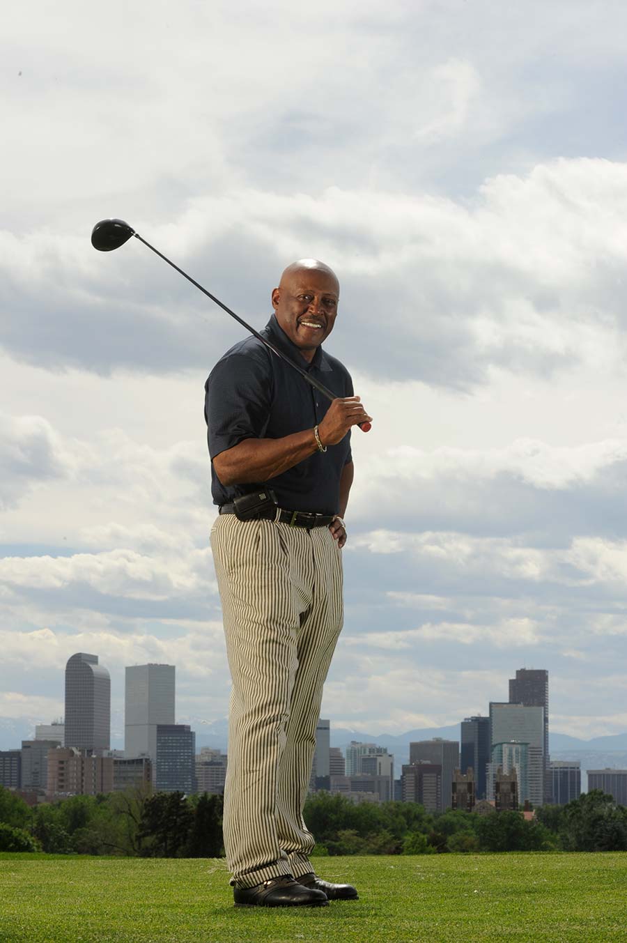 Denver Broncos give game ball to Floyd Little