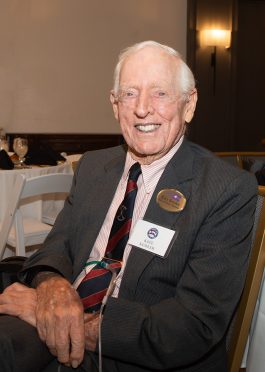 Kaye Kessler at the 2021 Colorado Golf Hall of Fame Induction dinner