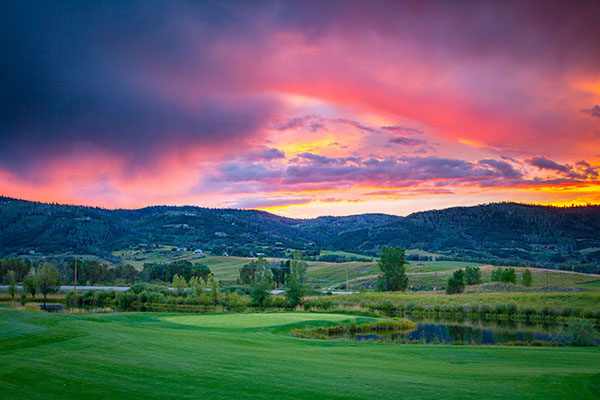 Haymaker Skyburst Sunset Hole 11