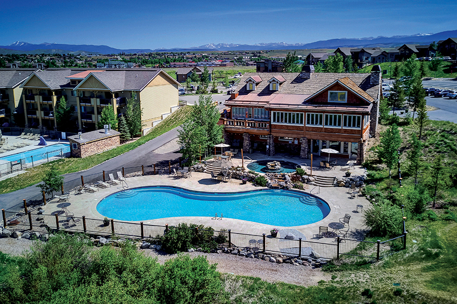 pool at grand elk clubhouse