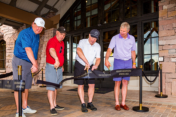 CC at Castle Pines reopening ribbon cutting