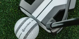 TaylorMade TP5 Stripe with putter