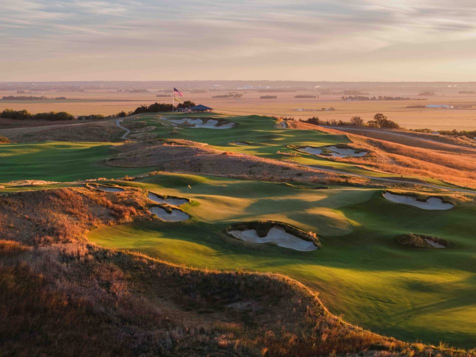 LANDMAND’S ARCHITECTS ON THE PROPERTY IN HOMER, NEBRASKA: “THE LAND WAS JUST ON ANOTHER LEVEL. EVERYTHING WAS MAGNIFIED: THE VIEWS, THE CONTOURS, AND ABOVE ALL ELSE, THE POTENPAL.” //PHOTO CREDIT: BRANDON CARTER